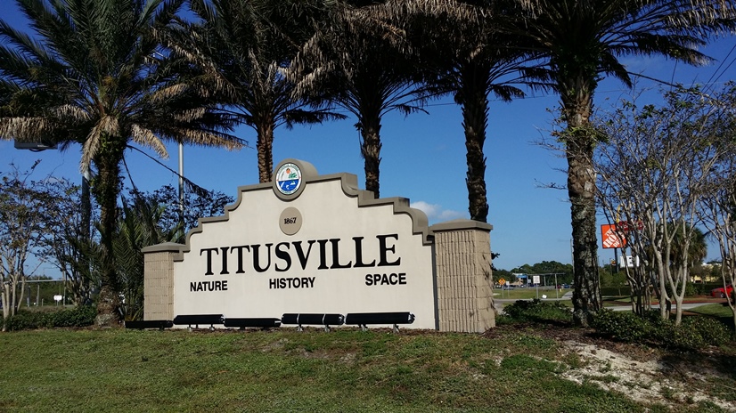 Ortseingang Titusville